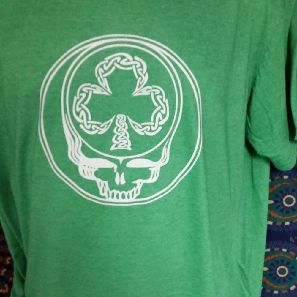 Grateful Dead St Patrick's Day Celtic T-shirt Phil Lesh Cap Theatre NWT